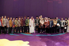 Raja Salman bin Abdulaziz Al Saud bertemu 28 tokoh lintas agama di Hotel Raffles, Kuningan, Jakarta Selatan (3/3/2017)
