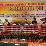 Kakanwil Buka Lokasabha VII PHDI Sulawesi Utara