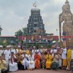 Kuil Sri Raja Rajeswari Amman Raih Rekor MURI Arca Patung Dewa Murugan Tertinggi Kedua di Dunia
