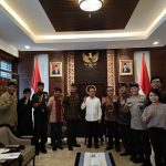 Undang Presiden Jokowi, PHDI Pusat dan Panitia Dharma Santi Nasional diterima oleh Mensesneg